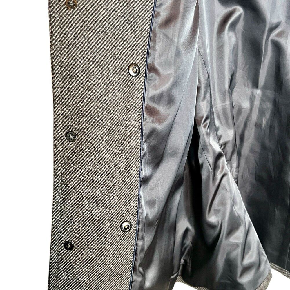 JoS A Bank Reserve Jacket Overcoat 2 in 1 Xtra Large Wool Blend Removable Lining - Picture 7 of 16